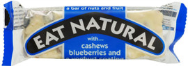 Eat Natural Yoghurt Cashew & Blurberries Bar - Pack of 12 x 45g (1 Box) Eat Natural Yoghurt Cashew & Blurberries Bar - Pack of 12 x 45g (1 Box)