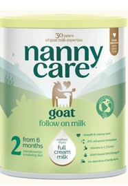 Nannycare Stage 2 Goat Milk Based Follow On Milk - 800g