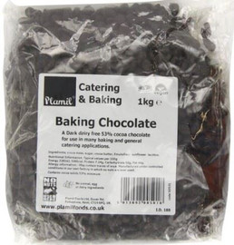 Plamil Free From Baking Chocolate - 1kg