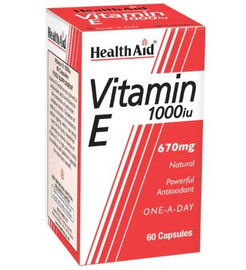 HealthAid Vitamin E 1000iu Natural 60 Capsules