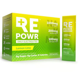REPOWR Daily Electrolytes Lemon Lime 30 Sachets