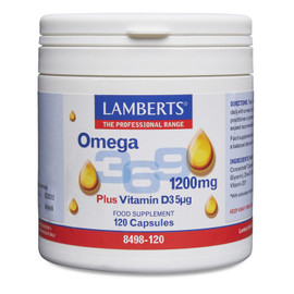 Lamberts Omega 369 1200mg - 120 Capsules
