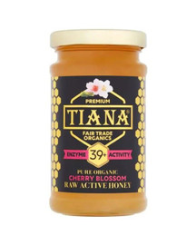 Tiana Raw Active Cherry Blossom Honey 39+ - 250g