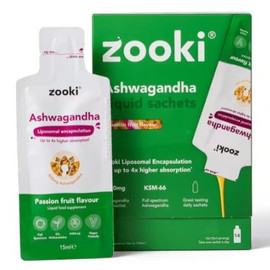 YourZooki Liposomal Ashwagandha KSM-66 - 14 Sachets