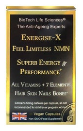 BioTech Life Sciences Energise-X Feel Limitless Max Energy - 30 Capsules