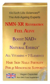 BioTech Life Sciences NMN-XR Resveratrol Vitamins - 30 Capsules