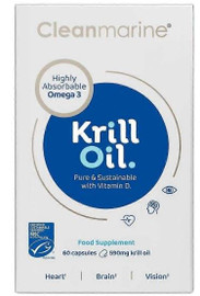 Cleanmarine High Strength Krill Oil - 60 Capsules