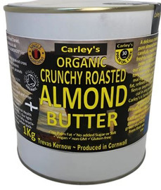 Carley's Organic Crunchy Almond Butter Eco Tin - 1000g