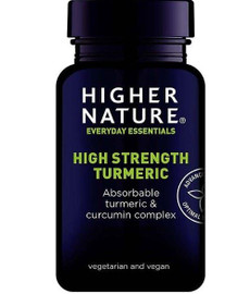 Higher Nature High Strength Turmeric - 60 Caps