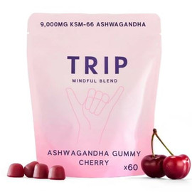 Trip Drink Ltd TRIP Cherry Ashwagandha Gummies - 60 Gummies