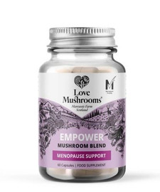 Love Mushrooms Empower Menopause Support - 60 Caps