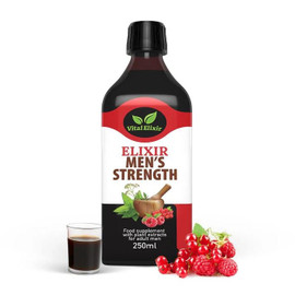 Vital Elixir Men's Strength Herbal Supplement - 250ml