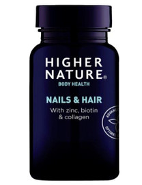 Higher Nature Nails & Hair Formula - 120 Caps
