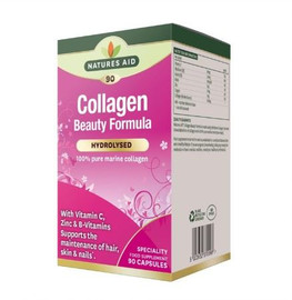 Natures Aid Collagen Beauty Formula Marine - 90 Caps