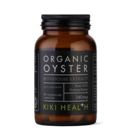 KIKI Health Organic Oyster Extract Mushroom - 60 Veg Caps