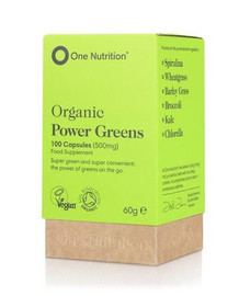 One Nutrition Power Greens - 100 Veg Caps
