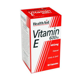HealthAid Vitamin E 600iu Natural - 30 Capsules