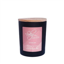 Isle of Skye Jasmine Scented Black Candle - 1 Unit