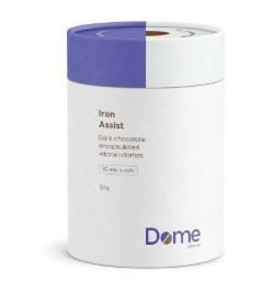Dome Vitamins Iron Assist Dark Chocolate - 30 Pieces