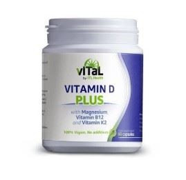 Mag365 Vitamin D Plus with D3 B12 K2 - 60 Capsules