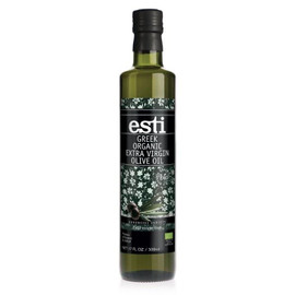 Esti Greek Organic Extra Virgin Olive Oil Glass Bottle - 500ml