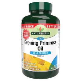 Natures Aid Evening Primrose Oil 1000mg - 180 Caps