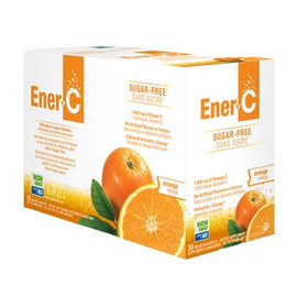 Ener C Sugar Free Multivitamin Drink Mix Vitamin C 1000mg Orange - 30 Sachet