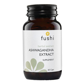 Fushi Wellbeing Ashwagandha Extract with Vegan MCT High Strength - 60 Capsules