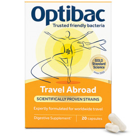 Optibac Probiotics Travel Abroad - 20 Capsules