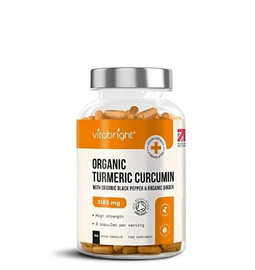 Organic Turmeric Curcumin - 2160mg - 365 Capsule