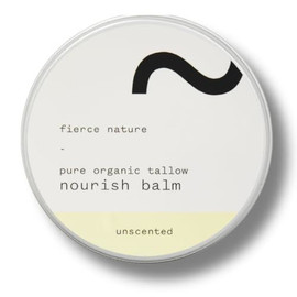Fierce Nature Pure Organic Tallow Nourish Balm Unscented - 100g