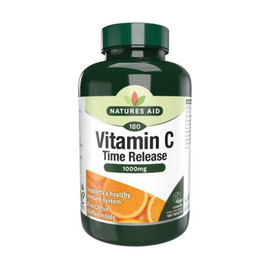 Natures Aid Vitamin C 1000mg Time Release - 180 Tablets