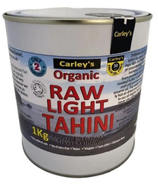 Carley's Organic Raw Light Tahini Eco Tin - 1000g