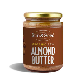 Sun and Seed Organic Raw Almond Butter - 500g