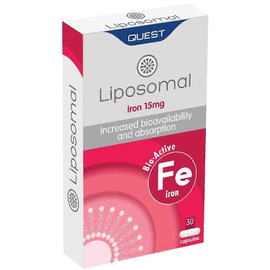 Quest Liposomal Iron 15mg - 30 Capsules