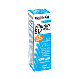 HealthAid Vitamin B12 1000ug Spray - 20ml