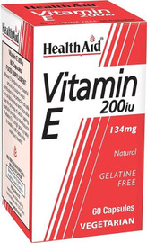 HealthAid Vitamin E 200iu Natural Vegicaps - 60 Vegicaps