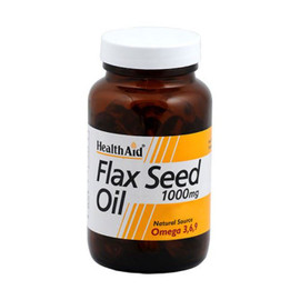 HealthAid Flaxseed Oil 1000mg - 60 Capsules