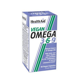 HealthAid Vegan Omega 3.6.9 - 60 Capsules