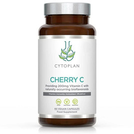Cytoplan Cherry C Wholefood Vitamin C 200mg - 60 Capsules