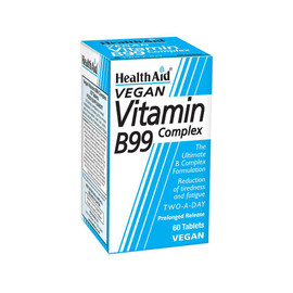 HealthAid Vitamin B99 Complex Prolonged Release - 60 Tablets