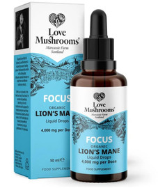 Love Mushrooms Lion's Mane Liquid Drops - 50ml