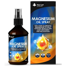 New Leaf Products Magnesium Oil Spray Joints & Aching Muscles - 250ml