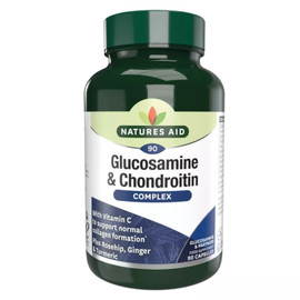 Natures Aid Glucosamine & Chondroitin Complex - 90 Caps