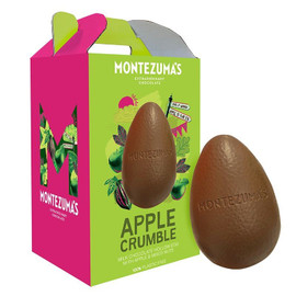 Montezumas Milk Chocolate Apple Crumble Egg - 150g