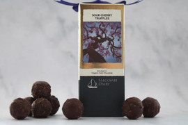 Salcombe Dairy Sour Cherry Truffles - 100g