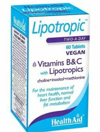 HealthAid Lipotropics Tablets - 60's