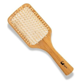 The Eco Bath Bamboo Hairbrush with Wooden Pins - 1 Unit