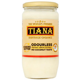 Tiana Pure Virgin Coconut Cooking Butter Odourless - 750ml