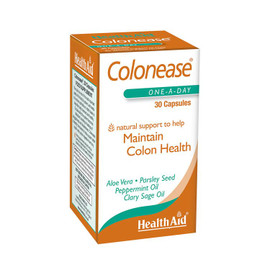 HealthAid Colonease Peppermint & Aloe Vera Plus - 30 Capsules